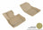 MAXpider Rubber Floor Mats for 2021 2020 2019 2018 2017 2016 Mazda CX-3 [Covers Front Row, Tan] L1MZ05111502