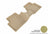 MAXpider Rubber Floor Mats for 2021 2020 2019 2018 2017 2016 Mazda CX-3 [Covers Rear (2nd) Row, Tan] L1MZ05121502