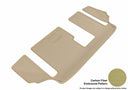 MAXpider Rubber Floor Mats for 2021 2020 2019 2018 2017 2016 Mazda CX-9 [Covers Rear (3rd) Row, Tan] L1MZ05731502