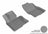 MAXpider Rubber Floor Mats for 2021 2020 2019 2018 2017 Mazda CX-5 [Covers Front Row, Gray] L1MZ05811501
