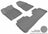 MAXpider Rubber Floor Mats for 2007 2006 2005 2004 2003 Nissan Murano [Covers Front & Rear Row, Gray] L1NS01701501