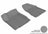 MAXpider Rubber Floor Mats for 2007 2006 2005 2004 2003 Nissan Murano [Covers Front Row, Gray] L1NS01711501