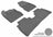 MAXpider Rubber Floor Mats for 2014 2013 2012 2011 2010 2009 Nissan Murano [Covers Front & Rear Row, Gray] L1NS01801501