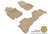 MAXpider Rubber Floor Mats for 2014 2013 2012 2011 2010 2009 Nissan Cube [Covers Front & Rear Row, Tan] L1NS02601502
