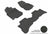 MAXpider Rubber Floor Mats for 2014 2013 2012 2011 2010 2009 Nissan Cube [Covers Front & Rear Row, Black] L1NS02601509