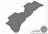 MAXpider Rubber Floor Mats for 2014 2013 2012 2011 2010 2009 Nissan Cube [Covers Rear (2nd) Row, Gray] L1NS02621501