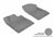 MAXpider Rubber Floor Mats for 2014 2013 2012 2011 2010 2009 Nissan Maxima [Covers Front Row, Gray] L1NS03011501