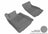 MAXpider Rubber Floor Mats for 2020 2019 2018 2017 2016 2015 2014 2013 2012 2011 2010 2009 Nissan 370Z [Covers Front Row, Gray] L1NS03811501