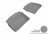 MAXpider Rubber Floor Mats for 2019 2018 2017 2016 2015 2014 2013 2012 2011 Nissan LEAF [Covers Rear (2nd) Row, Gray] L1NS04921501