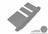 MAXpider Rubber Floor Mats for INFINITI/Nissan [Covers Rear (3rd) Row, Gray] L1NS05831501