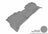 MAXpider Rubber Floor Mats for 2019 2018 2017 2016 2015 2014 2013 2012 2011 2010 2009 2008 2007 2006 2005 Nissan Frontier [Covers Rear (2nd) Row, Gray] L1NS06121501
