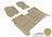 MAXpider Rubber Floor Mats for 2015 2014 2013 2012 2011 2010 2009 Nissan Titan [Covers Front & Rear Row, Tan] L1NS06301502