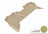 MAXpider Rubber Floor Mats for Pathfinder/Xterra [Covers Rear (2nd) Row, Tan] L1NS06521502