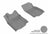MAXpider Rubber Floor Mats for Rogue/Rogue Sport [Covers Front Row, Gray] L1NS06811501