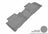 MAXpider Rubber Floor Mats for 2020 2019 2018 2017 2016 2015 2014 Nissan Rogue [Covers Rear (2nd) Row, Gray] L1NS06821501
