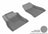 MAXpider Rubber Floor Mats for 2018 2017 2016 2015 2014 2013 Nissan Sentra [Covers Front Row, Gray] L1NS07611501