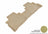 MAXpider Rubber Floor Mats for 2018 2017 2016 2015 Nissan Murano [Covers Rear (2nd) Row, Tan] L1NS08321502
