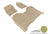 MAXpider Rubber Floor Mats for 2021 2020 2019 2018 2017 Nissan Titan [Covers Front & Rear Row, Tan] L1NS08401502