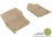 MAXpider Rubber Floor Mats for 2021 2020 2019 2018 2017 Nissan Titan [Covers Front Row, Tan] L1NS08411502