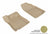 MAXpider Rubber Floor Mats for 2018 2017 2016 Nissan Altima [Covers Front Row, Tan] L1NS09211502