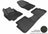 MAXpider Rubber Floor Mats for 2010 2009 Pontiac Vibe [Covers Front & Rear Row, Black] L1PA00101509