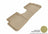 MAXpider Rubber Floor Mats for Pontiac/Toyota [Covers Rear (2nd) Row, Tan] L1PA00121502
