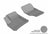 MAXpider Rubber Floor Mats for Cayenne/Touareg [Covers Front Row, Gray] L1PO00011501
