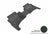 MAXpider Rubber Floor Mats for Cayenne/Touareg [Covers Rear (2nd) Row, Black] L1PO00021509