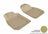 MAXpider Rubber Floor Mats for 2011 2010 2009 2008 2007 2006 2005 2004 2003 Saab 9-3 [Covers Front Row, Tan] L1SA00011502