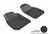 MAXpider Rubber Floor Mats for 2011 2010 2009 2008 2007 2006 2005 2004 2003 Saab 9-3 [Covers Front Row, Black] L1SA00011509