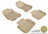 MAXpider Rubber Floor Mats for 2014 2013 2012 2011 2010 Subaru Outback [Covers Front & Rear Row, Tan] L1SB00601502