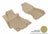 MAXpider Rubber Floor Mats for Subaru [Covers Front Row, Tan] L1SB00811502