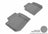 MAXpider Rubber Floor Mats for Subaru [Covers Rear (2nd) Row, Gray] L1SB00821501