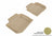 MAXpider Rubber Floor Mats for Subaru [Covers Rear (2nd) Row, Tan] L1SB00821502