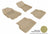 MAXpider Rubber Floor Mats for 2007 2006 2005 2004 2003 2002 Subaru Impreza [Covers Front & Rear Row, Tan] L1SB01001502