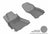 MAXpider Rubber Floor Mats for Legacy/Outback [Covers Front Row, Gray] L1SB01311501