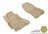 MAXpider Rubber Floor Mats for Legacy/Outback [Covers Front Row, Tan] L1SB01311502