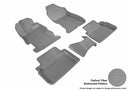 MAXpider Rubber Floor Mats for Crosstrek/Impreza [Covers Front & Rear Row, Gray] L1SB02201501