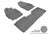 MAXpider Rubber Floor Mats for 2013 2012 2011 Scion tC [Covers Front & Rear Row, Gray] L1SC00101501