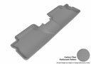 MAXpider Rubber Floor Mats for 2015 2014 2013 Scion xB [Covers Rear (2nd) Row, Gray] L1SC00521501