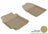 MAXpider Rubber Floor Mats for 2011 2010 2009 2008 2007 Toyota Camry [Covers Front Row, Tan] L1TY00411502