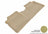 MAXpider Rubber Floor Mats for Toyota [Covers Rear (2nd) Row, Tan] L1TY04021502