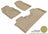 MAXpider Rubber Floor Mats for 2012 2011 2010 2009 2008 2007 2006 2005 Toyota Avalon [Covers Front & Rear Row, Tan] L1TY05501502