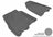 MAXpider Rubber Floor Mats for 2012 2011 Toyota Sienna [Covers Front Row, Gray] L1TY05611501