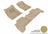 MAXpider Rubber Floor Mats for 2011 2010 2009 2008 2007 2006 2005 Toyota Tacoma [Covers Front & Rear Row, Tan] L1TY05701502