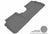 MAXpider Rubber Floor Mats for 2013 2012 2011 2010 2009 Toyota Corolla [Covers Rear (2nd) Row, Gray] L1TY05921501