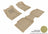 MAXpider Rubber Floor Mats for 2011 2010 2009 2008 2007 2006 2005 Toyota Tacoma [Covers Front & Rear Row, Tan] L1TY07501502