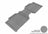 MAXpider Rubber Floor Mats for 2011 2010 2009 2008 2007 2006 2005 Toyota Tacoma [Covers Rear (2nd) Row, Gray] L1TY07521501