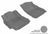 MAXpider Rubber Floor Mats for 2014 2013 2012 Toyota Camry [Covers Front Row, Gray] L1TY08611501