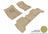 MAXpider Rubber Floor Mats for 2015 2014 2013 2012 Toyota Tacoma [Covers Front & Rear Row, Tan] L1TY09001502